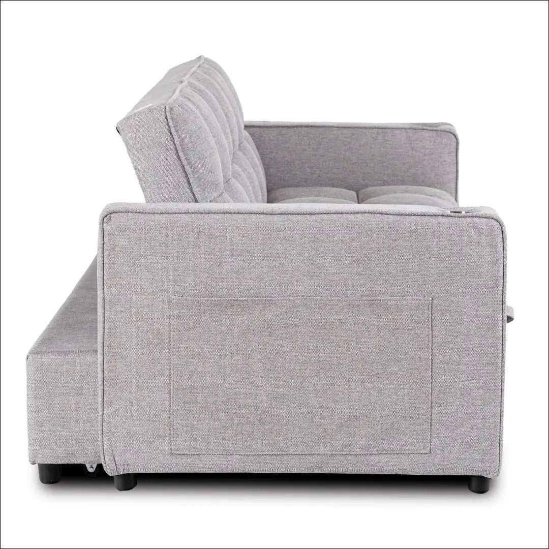Išskleidžiamas fotelis su audiniu pilkos spalvos TE1248 - €470 Save 15% __label:Pristatymas 5-14 d.d., elite, Fotele