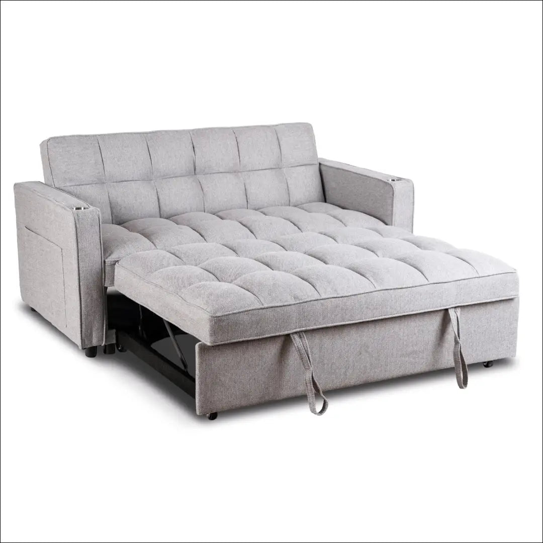 Išskleidžiamas fotelis su audiniu pilkos spalvos TE1248 - €470 Save 15% __label:Pristatymas 5-14 d.d., elite, Fotele