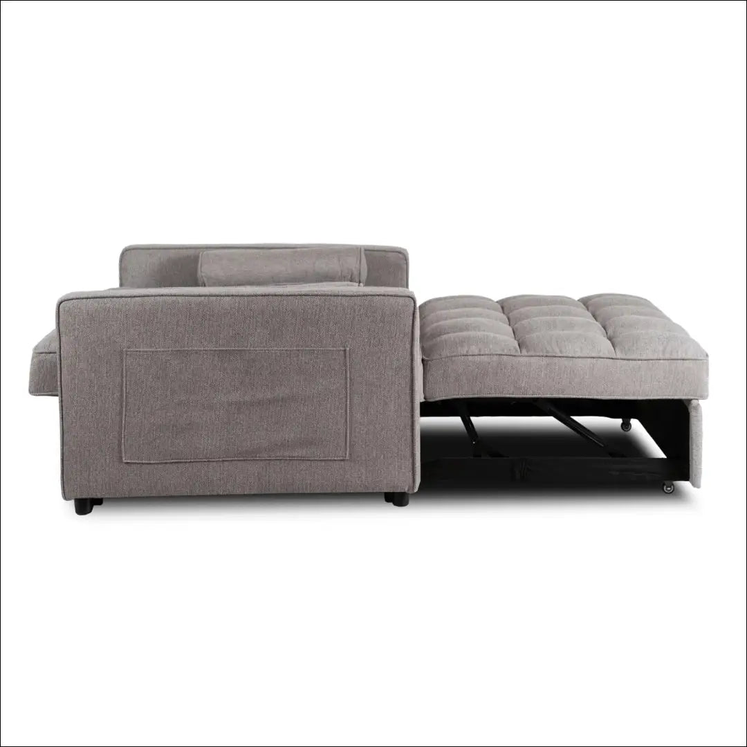 Išskleidžiamas fotelis su audiniu pilkos spalvos TE695 - €349 Save 15% __label:Pristatymas 5-14 d.d., elite, Fotele