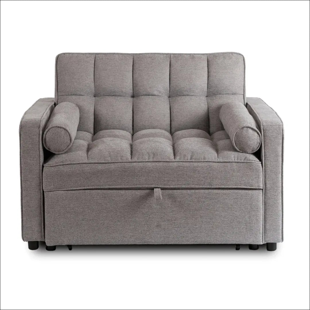 Išskleidžiamas fotelis su audiniu pilkos spalvos TE695 - €349 Save 15% __label:Pristatymas 5-14 d.d., elite, Fotele