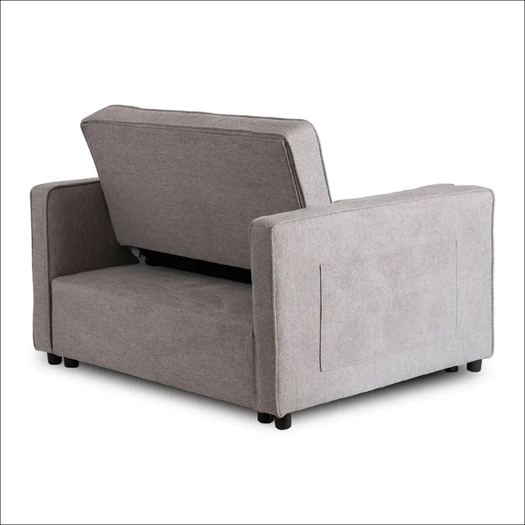 Išskleidžiamas fotelis su audiniu pilkos spalvos TE695 - €349 Save 15% __label:Pristatymas 5-14 d.d., elite, Fotele