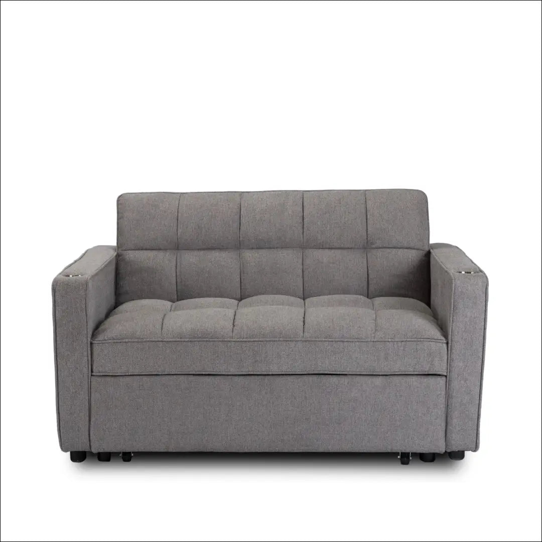 Išskleidžiamas fotelis su audiniu pilkos spalvos TE776 - €387 Save 15% __label:Pristatymas 5-14 d.d., elite, Fotele