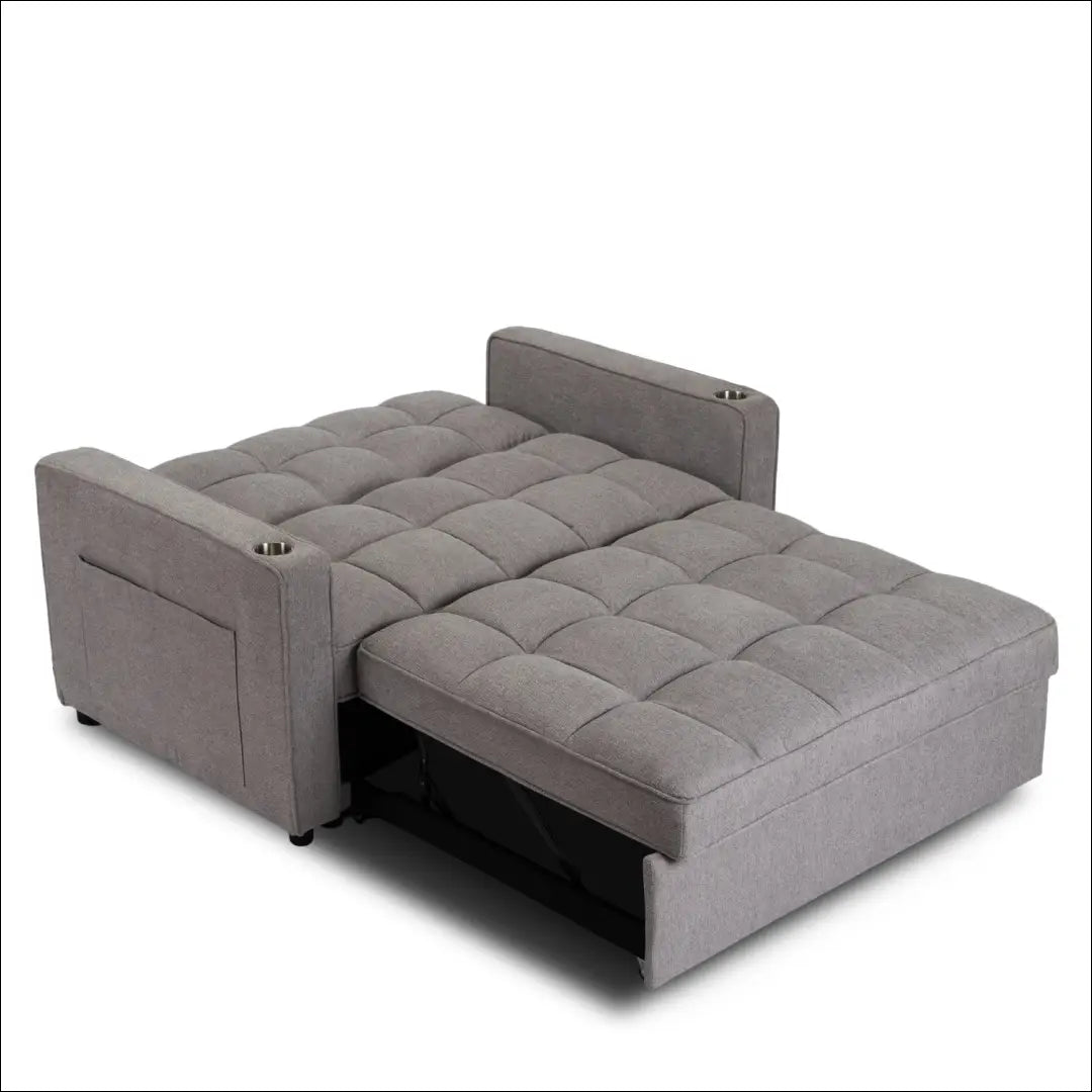 Išskleidžiamas fotelis su audiniu pilkos spalvos TE776 - €387 Save 15% __label:Pristatymas 5-14 d.d., elite, Fotele