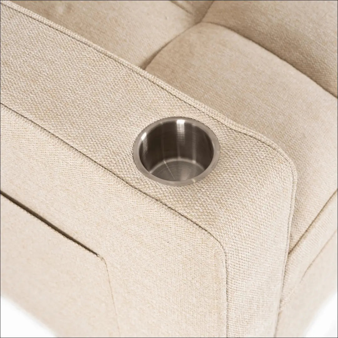 Išskleidžiamas fotelis su audiniu smėlio spalvos TE1245 - €470 Save 15% __label:Pristatymas 5-14 d.d., elite, Fotele