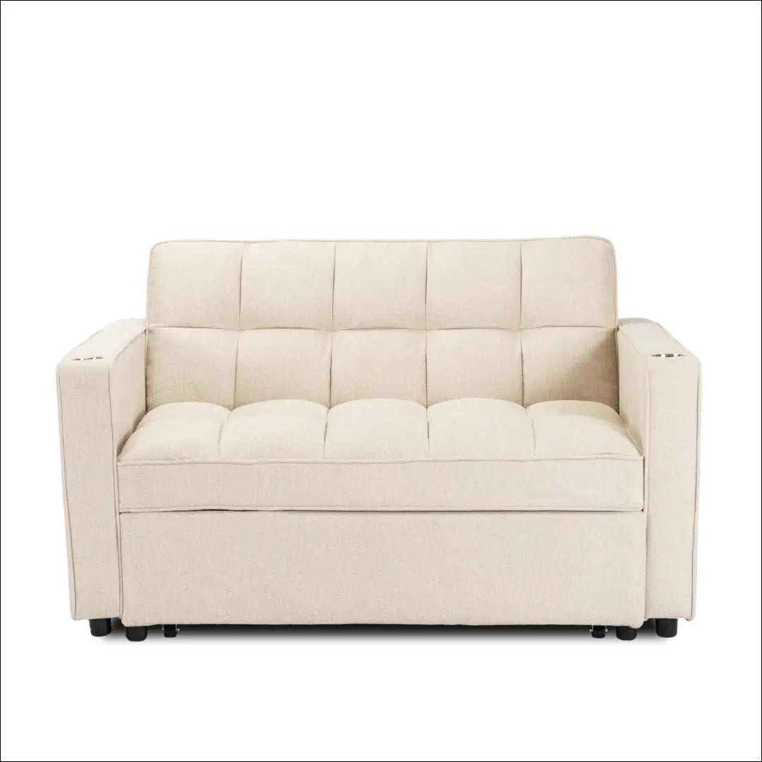 Išskleidžiamas fotelis su audiniu smėlio spalvos TE777 - €387 Save 15% __label:Pristatymas 5-14 d.d., elite, Fotele