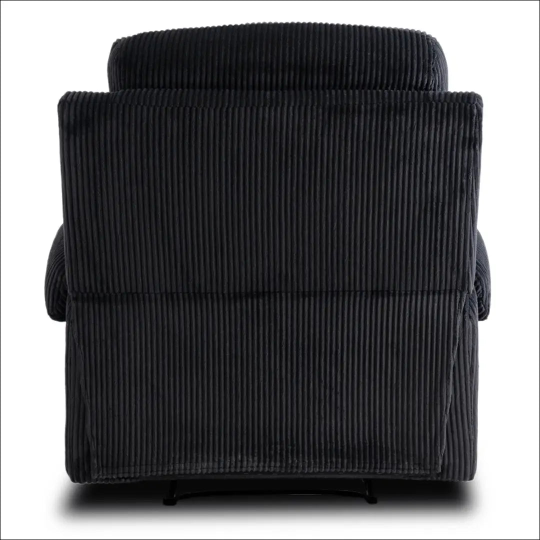 Išskleidžiamas fotelis su korduro audiniu juodos spalvos TE473 - €371 Save 15% __label:Pristatymas 5-14 d.d., elite,