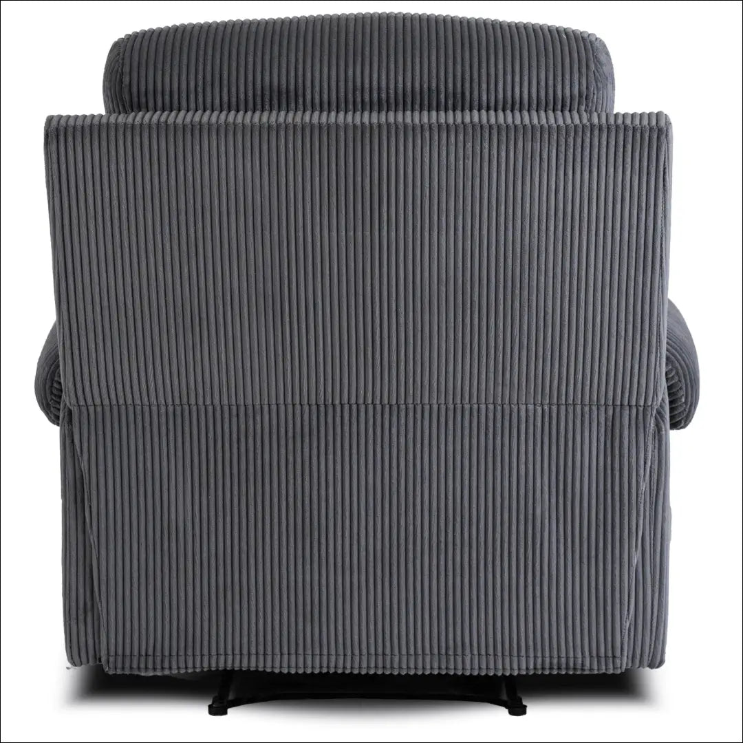 Išskleidžiamas fotelis su korduro audiniu pilkos spalvos TE455 - €371 Save 15% __label:Pristatymas 5-14 d.d., elite,