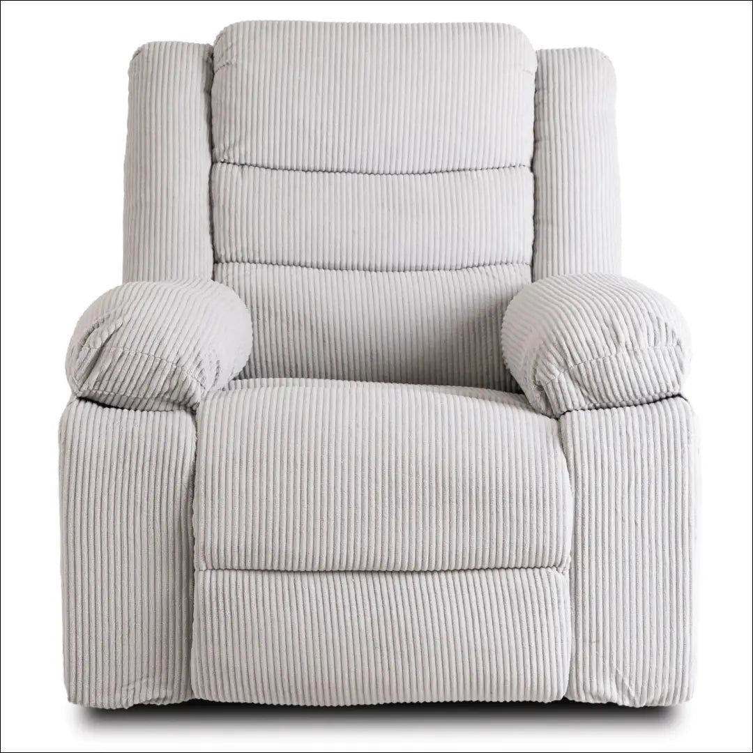 Išskleidžiamas fotelis su korduro audiniu pilkos spalvos TE579 - €311 Save 15% __label:Pristatymas 5-14 d.d., elite,
