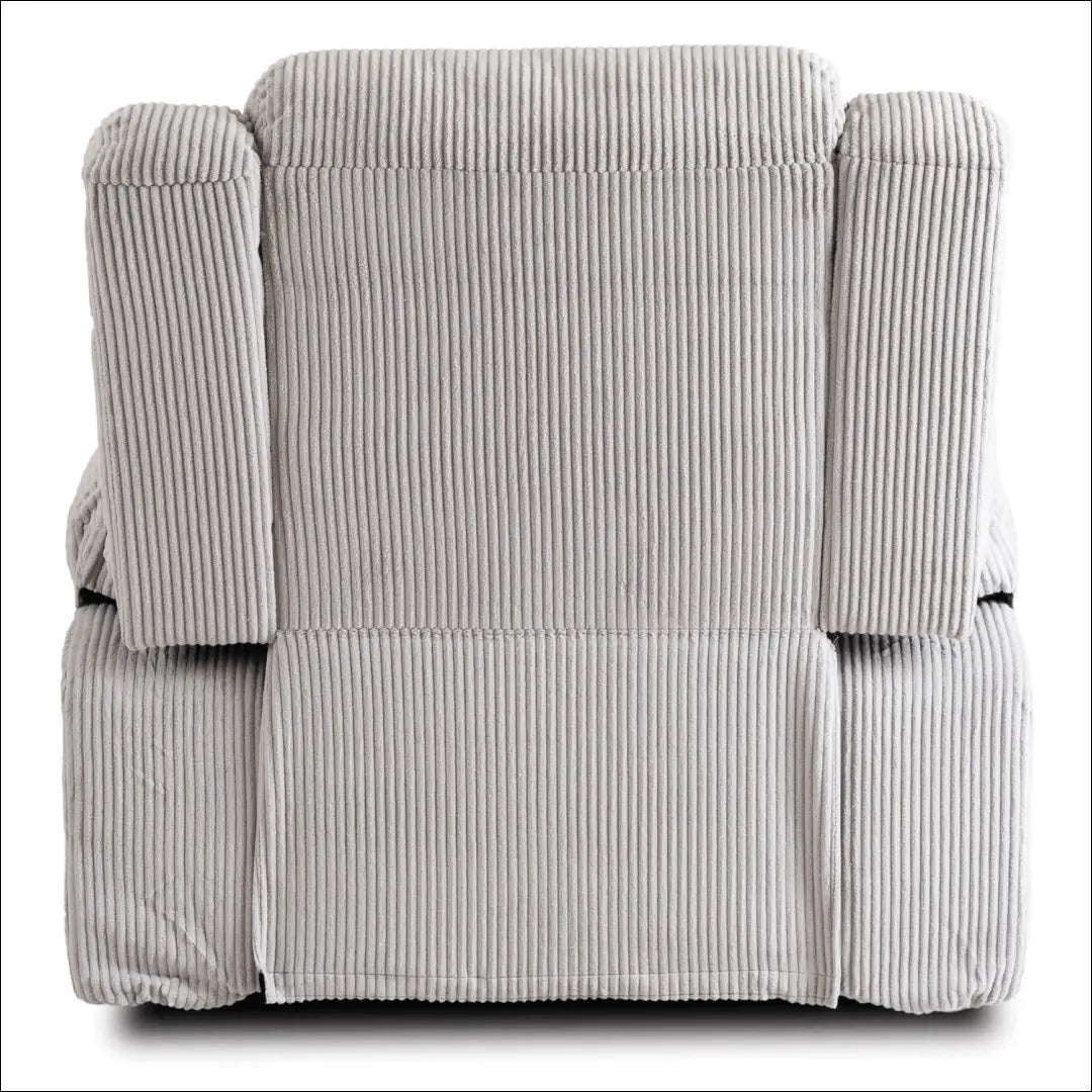Išskleidžiamas fotelis su korduro audiniu pilkos spalvos TE579 - €311 Save 15% __label:Pristatymas 5-14 d.d., elite,