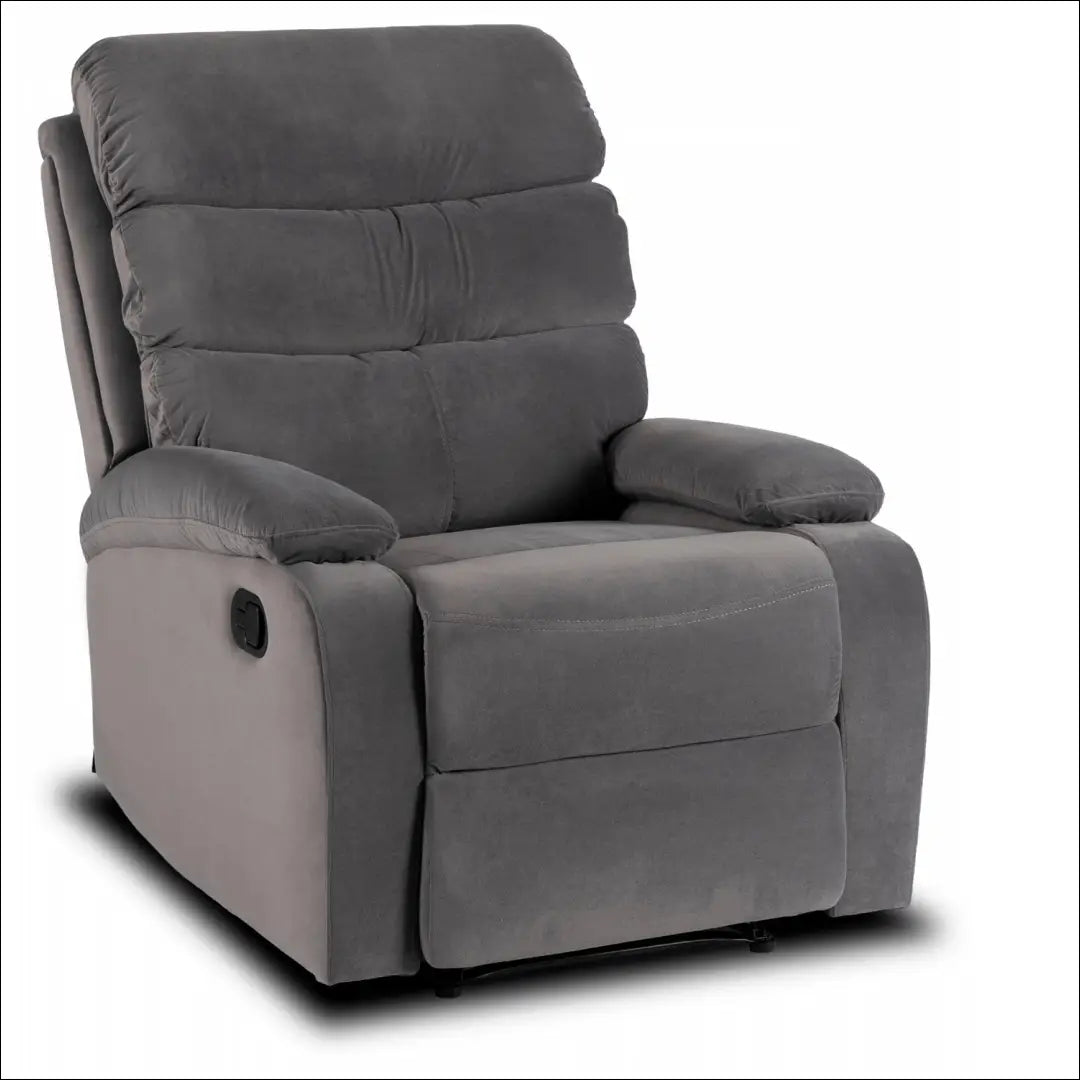 Išskleidžiamas fotelis su veliūro audiniu pilkos spalvos TE764 - €242 Save 15% __label:Pristatymas 5-14 d.d., elite,