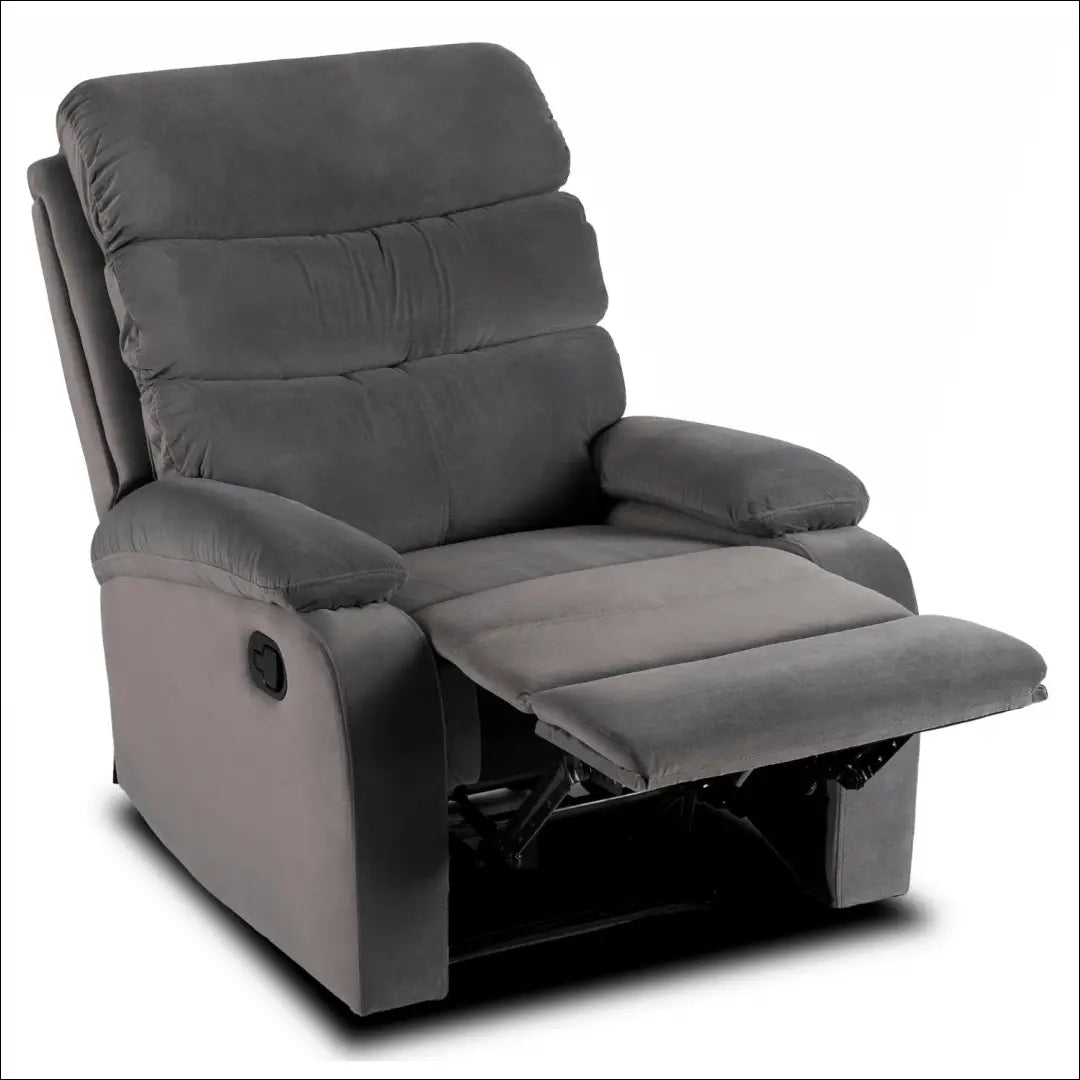 Išskleidžiamas fotelis MI935 - €261 Save 10% __label:Pristatymas 1-2 d.d., color-pilka, foteliai, material-aksomas,