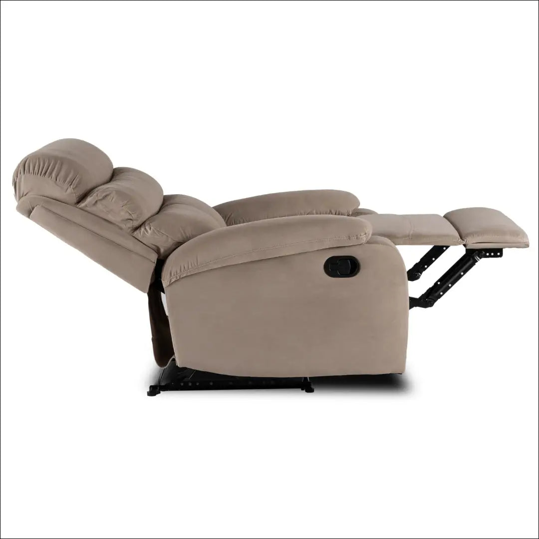 Išskleidžiamas fotelis su veliūro audiniu smėlio spalvos TE766 - €242 Save 15% __label:Pristatymas 5-14 d.d., elite,