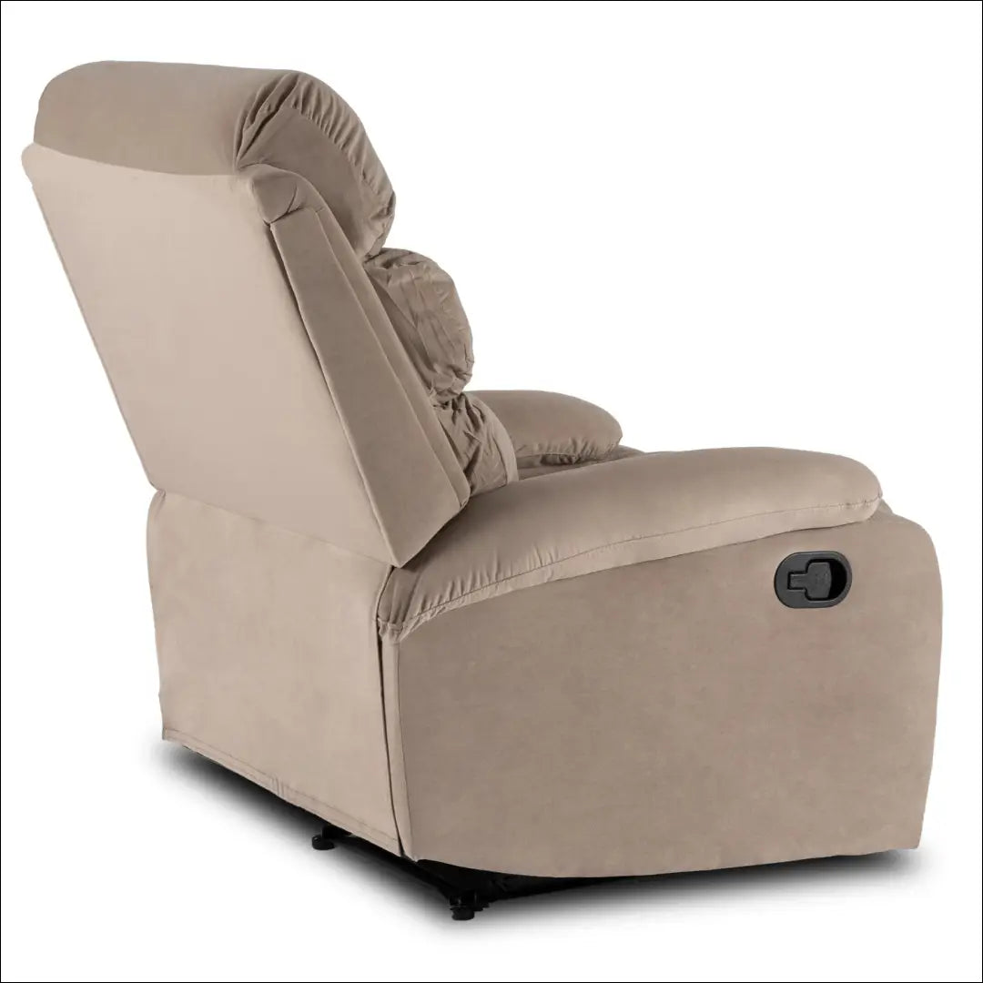 Išskleidžiamas fotelis su veliūro audiniu smėlio spalvos TE766 - €242 Save 15% __label:Pristatymas 5-14 d.d., elite,