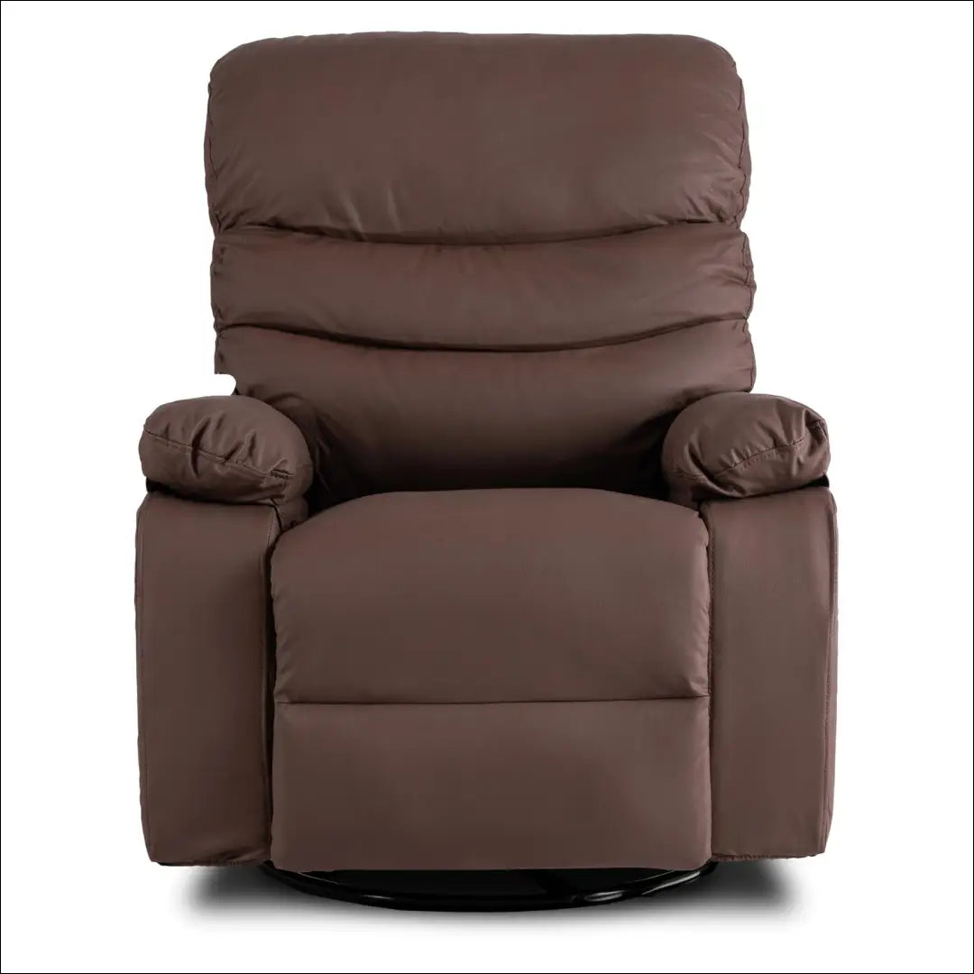 Išskleidžiamas masažinis fotelis iš eko odos rudos spalvos TE626 - €366 Save 15% __label:Pristatymas 5-14 d.d., elite,