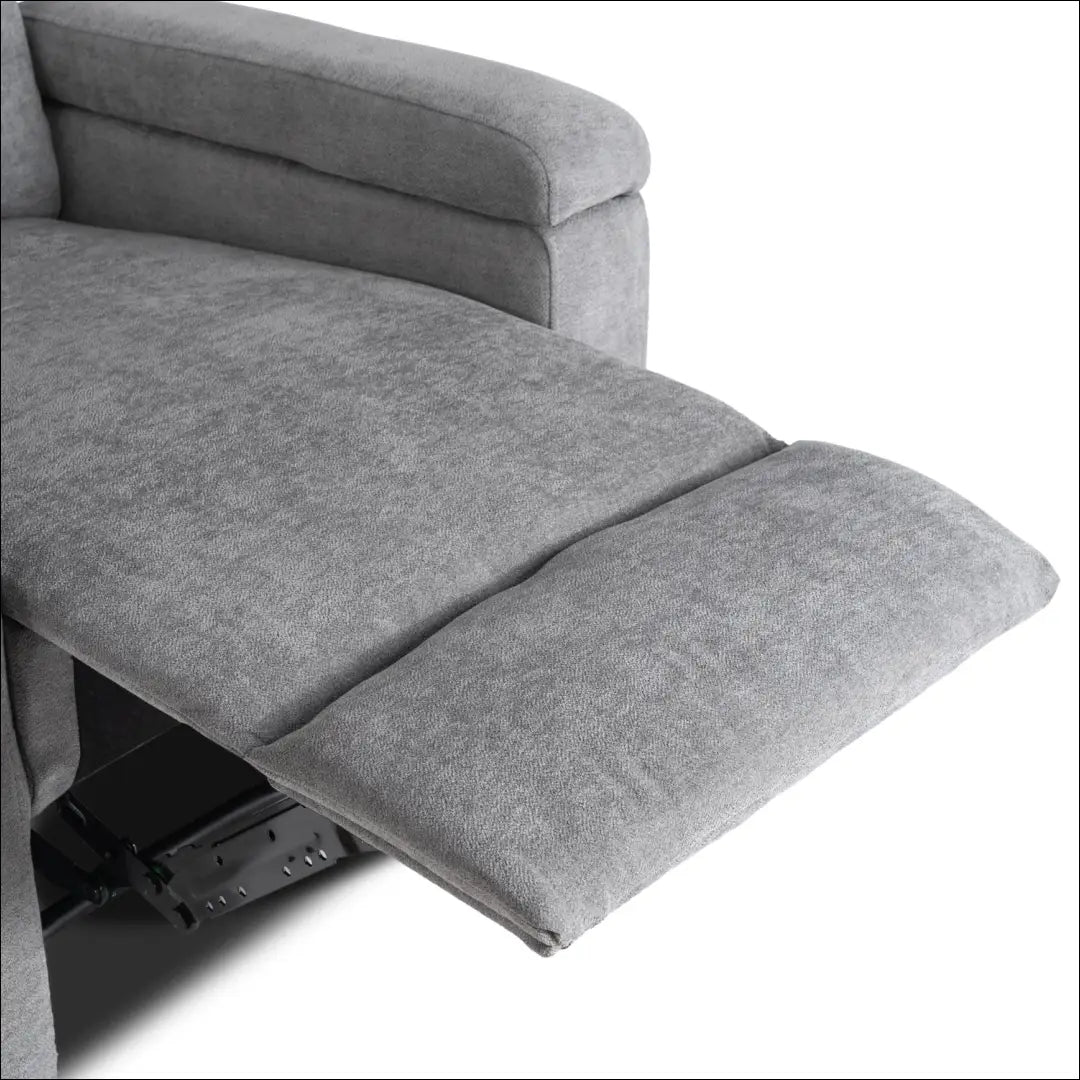 Išskleidžiamas masažinis fotelis su audiniu pilkos spalvos TE822 - €319 Save 15% __label:Pristatymas 5-14 d.d., elite,