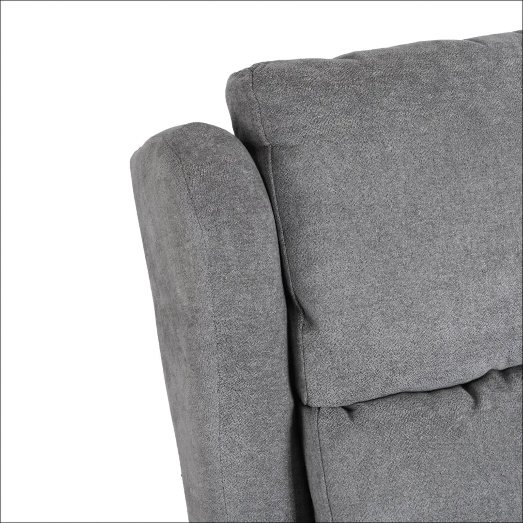 Išskleidžiamas masažinis fotelis su audiniu pilkos spalvos TE822 - €319 Save 15% __label:Pristatymas 5-14 d.d., elite,