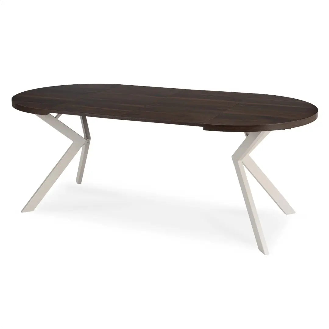 Išskleidžiamas stalas 100–250 cm riešutmedis/kašmyras TE2553 - €364 Save 15% __label:Pristatymas 5-14 d.d., Newelite