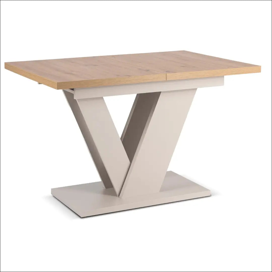 Išskleidžiamas stalas 120–160 cm „Artisan Oak“ / „Cashmere“ TE2537 - €283.93 Save 15% __label:Pristatymas 5-14 d.d.,