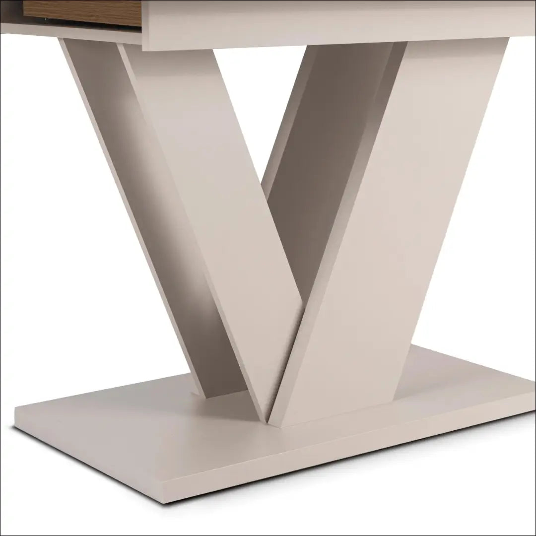 Išskleidžiamas stalas 120–160 cm „Artisan Oak“ / „Cashmere“ TE2537 - €284 Save 15% __label:Pristatymas 5-14 d.d.,