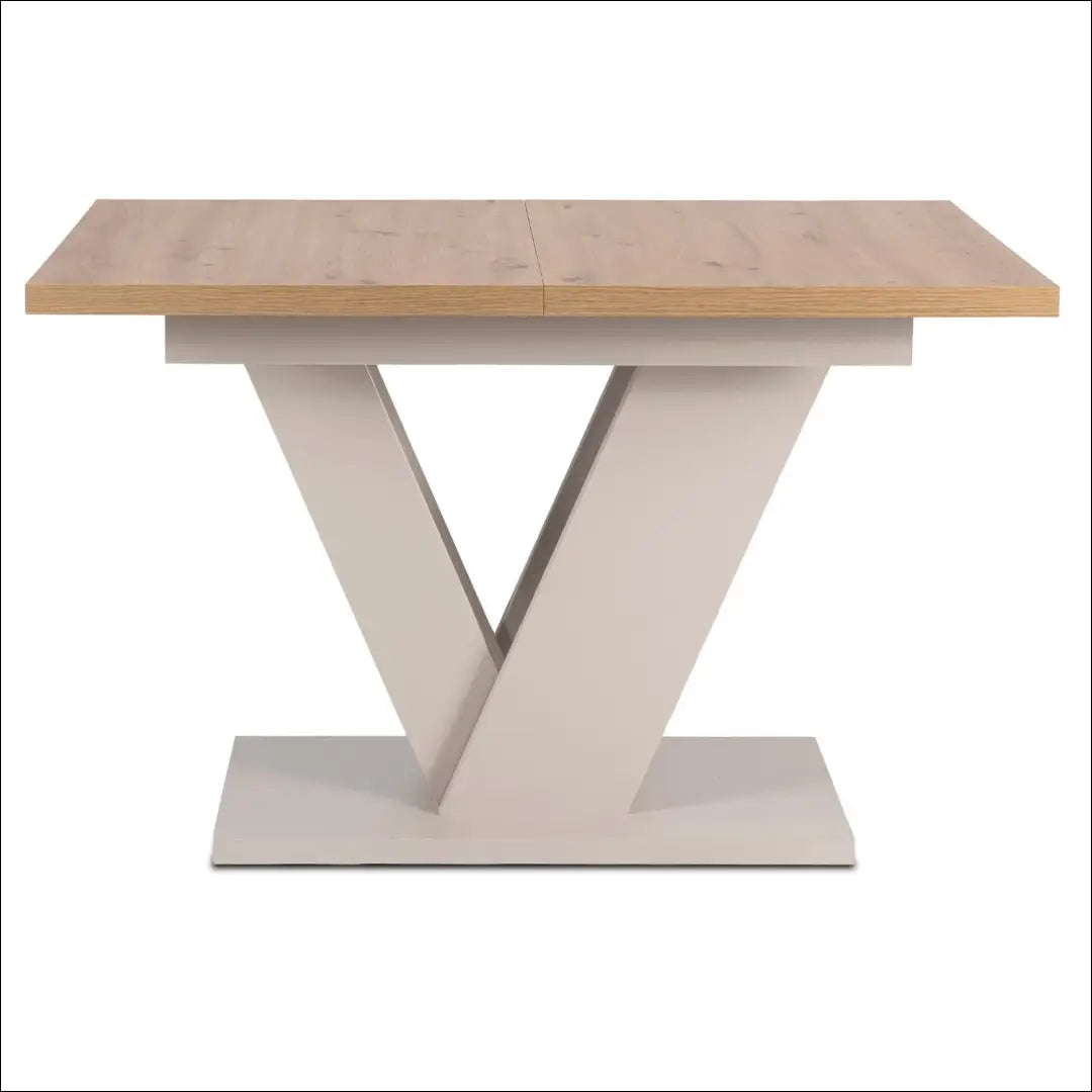 Išskleidžiamas stalas 120–160 cm „Artisan Oak“ / „Cashmere“ TE2537 - €284 Save 15% __label:Pristatymas 5-14 d.d.,