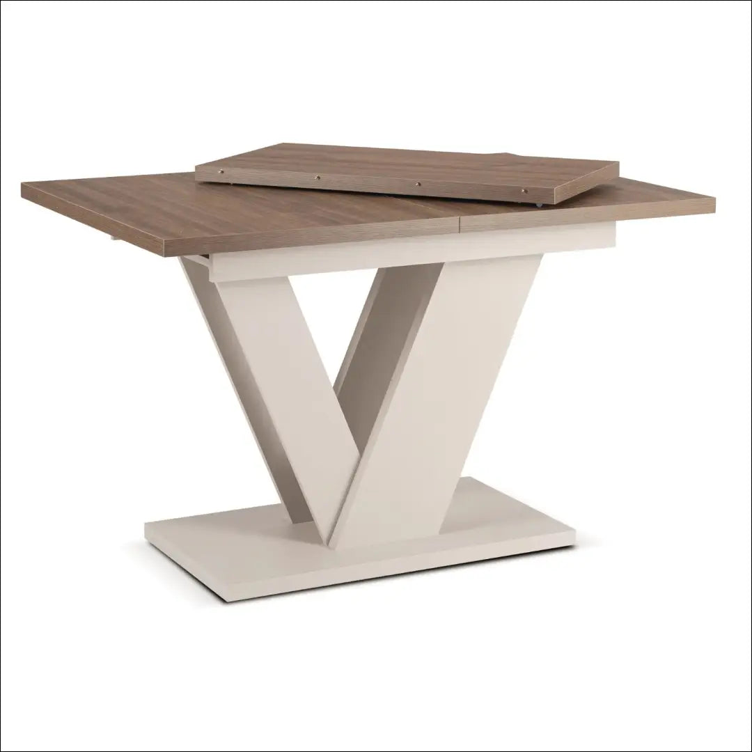 Išskleidžiamas stalas 120–160 cm riešuto spalvos/kašmyro spalvos TE2544 - €284 Save 15% __label:Pristatymas 5-14 d.d.,