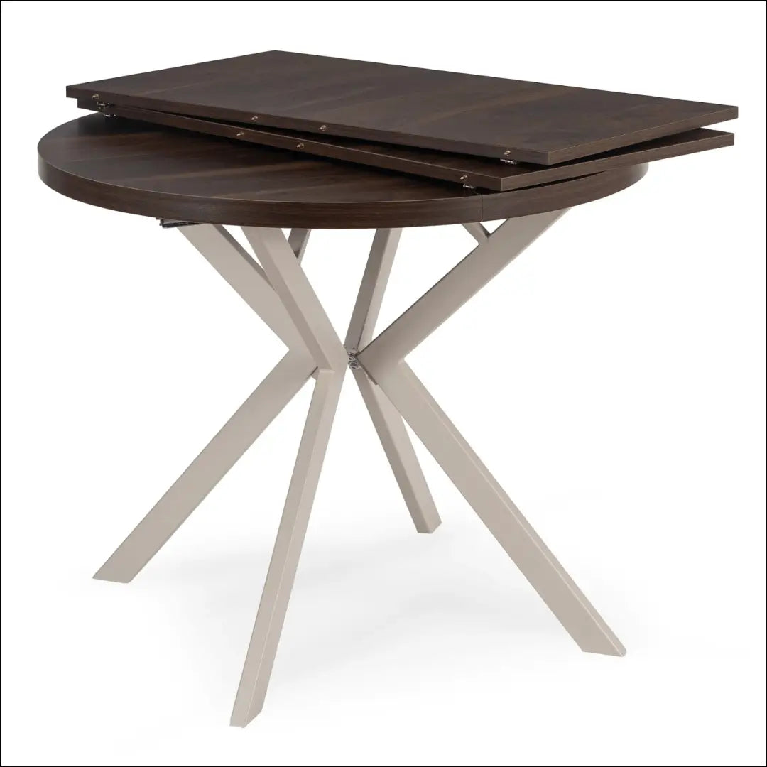 Išskleidžiamas stalas 90–190 cm riešuto spalvos/kašmyro spalvos TE2560 - €314 Save 15% __label:Pristatymas 5-14 d.d.,