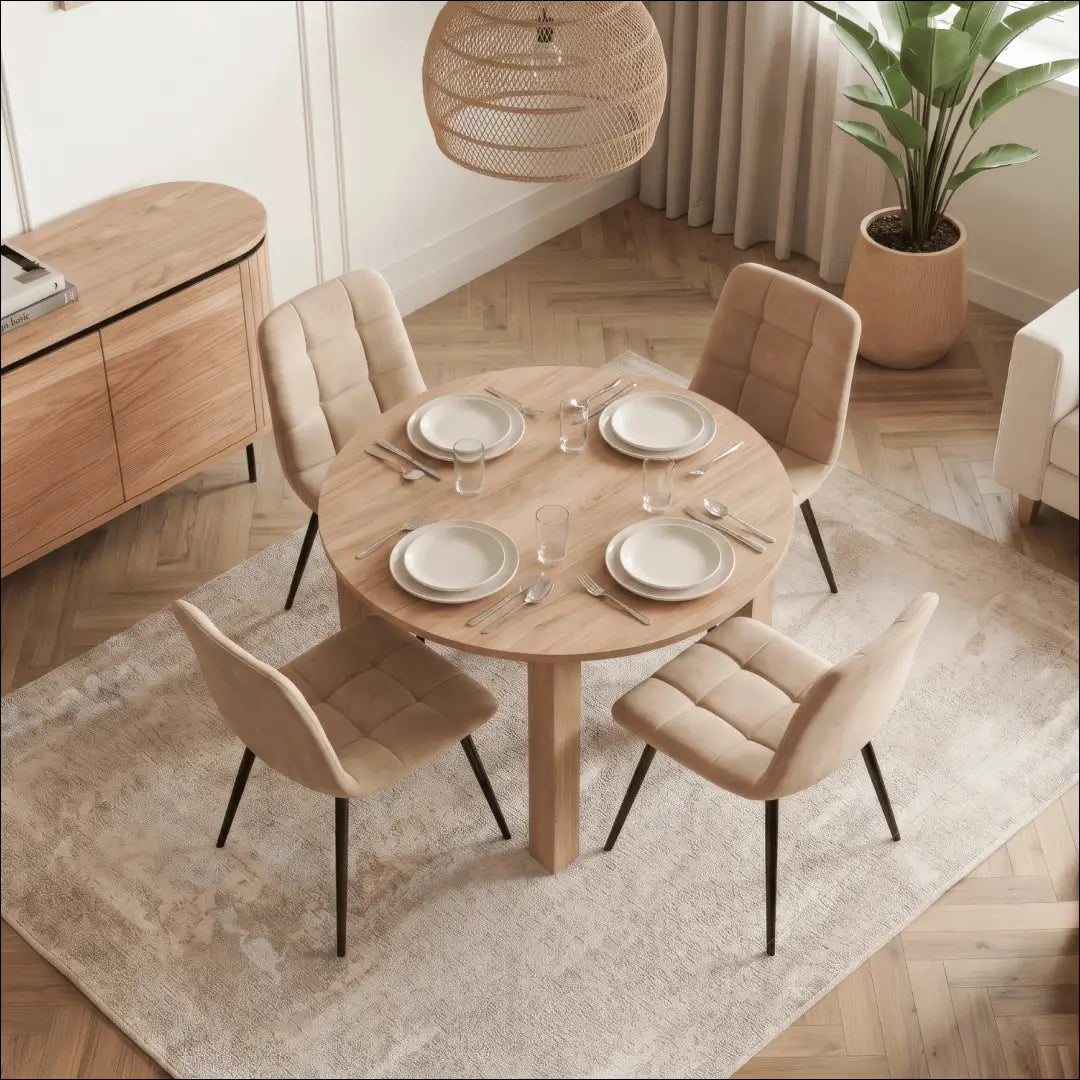 Išskleidžiamas stalas 92–132 cm „Artisan Oak“ TE2457 - €178 Save 15% __label:Pristatymas 5-14 d.d., Newelite Naujausi