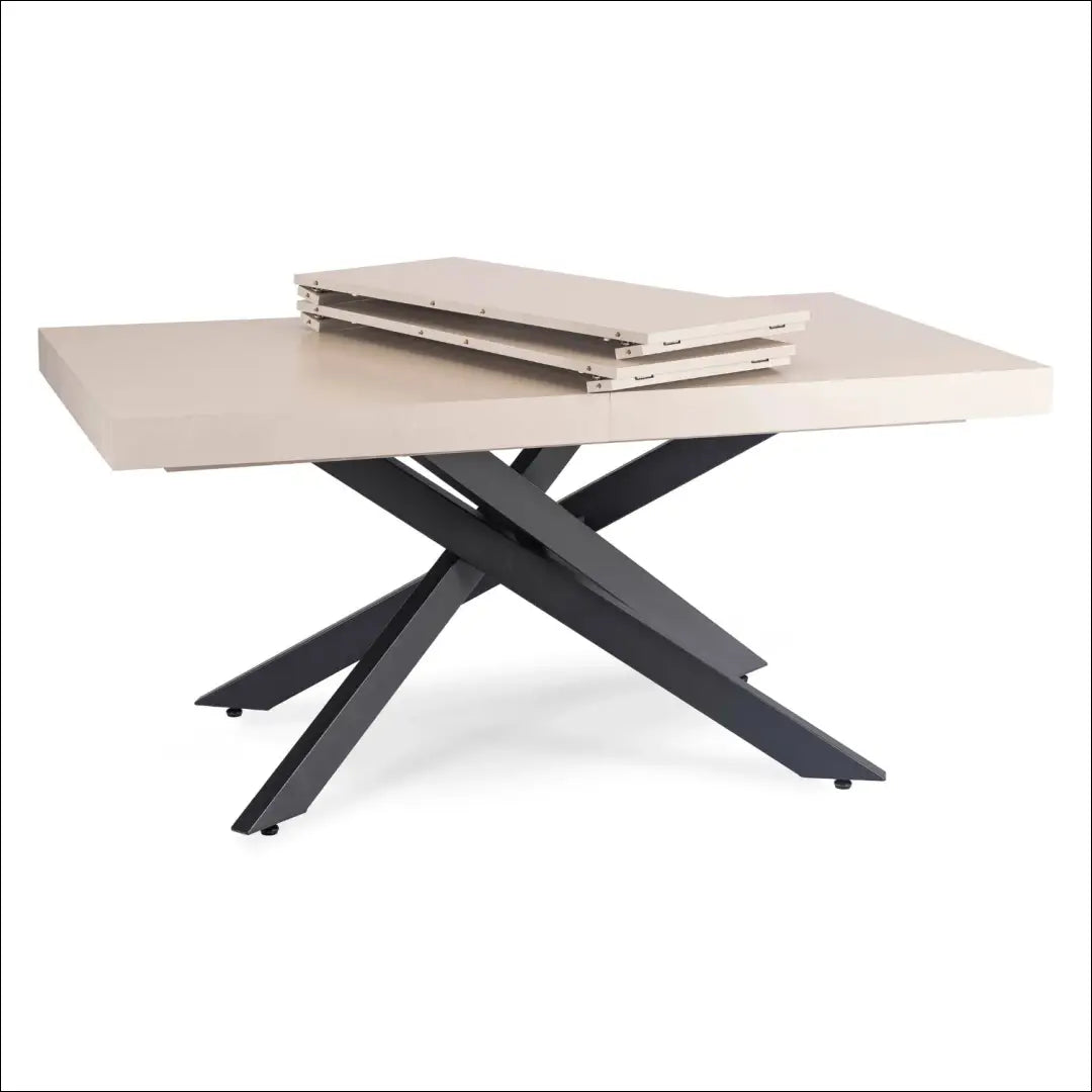 Ištraukiamas stalas 160–240 cm kašmyro/juodas TE2596 - €406.37 Save 15% __label:Pristatymas 5-14 d.d., Newelite