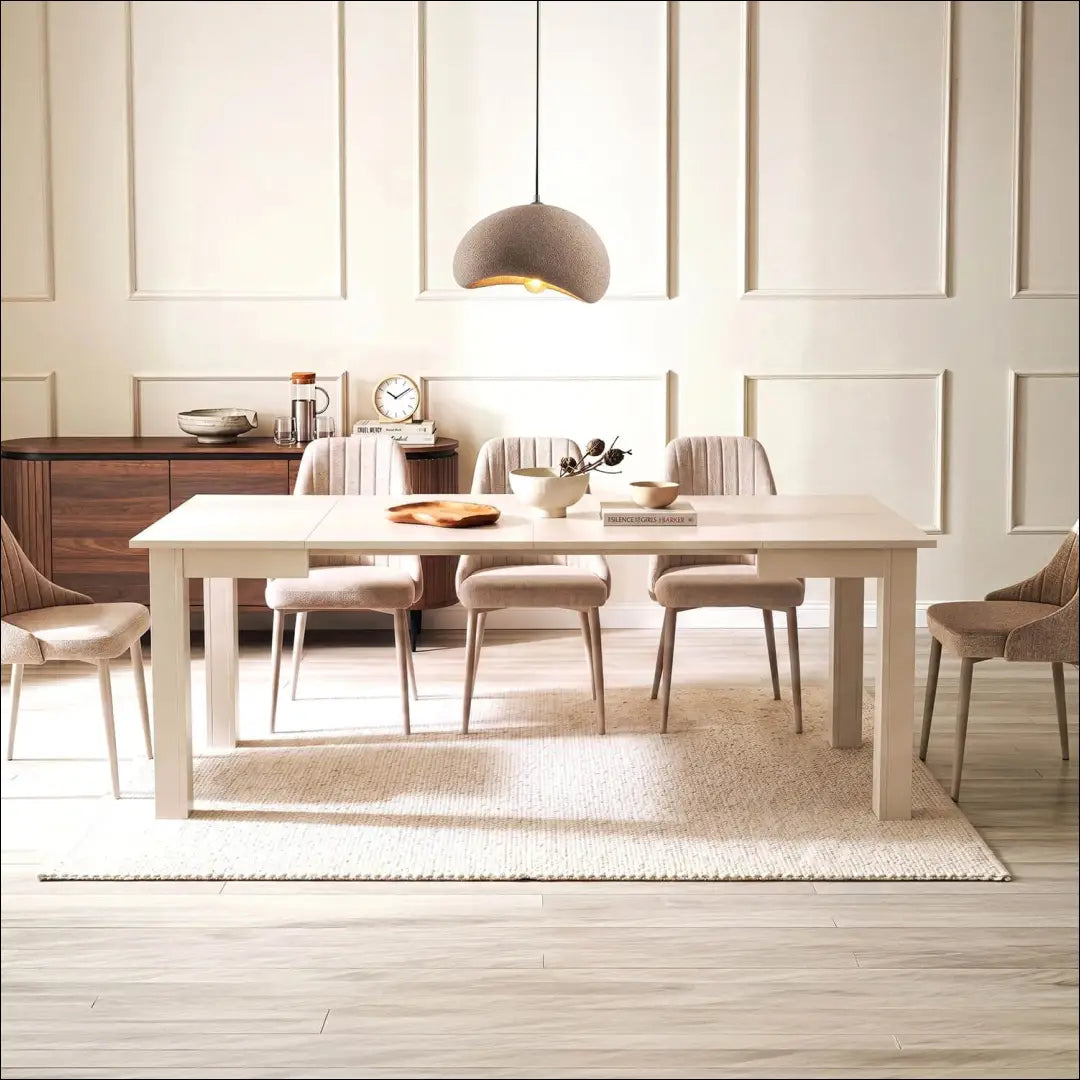 Ištraukiamas stalas 80–200 cm kašmyras TE2551 - €277 Save 15% __label:Pristatymas 5-14 d.d., Newelite Naujausi