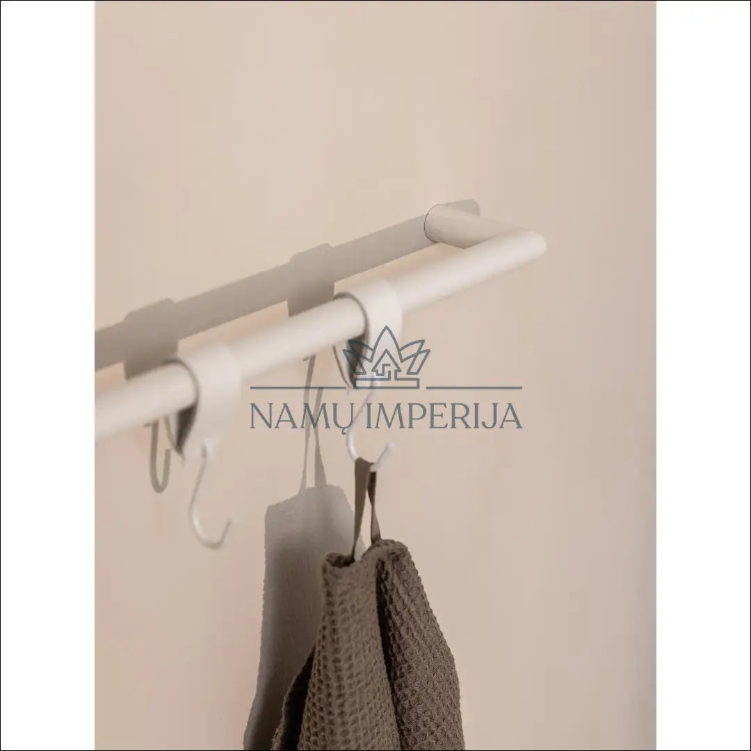 Kabliukų komplektas (3vnt) DI9914 - €55 Save 50% 50-100, __label:Pristatymas 1-2 d.d., color-balta, drabuziu-kabykla,