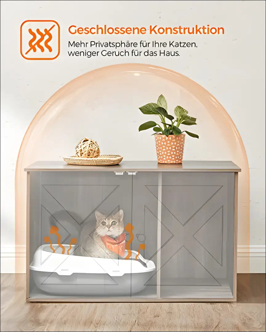 Kačių namelis SM210 - €112 Save 40% 100-200, __label:Pristatymas 5-14 d.d., gyvunai, kates, notouch30 80x53x50cm