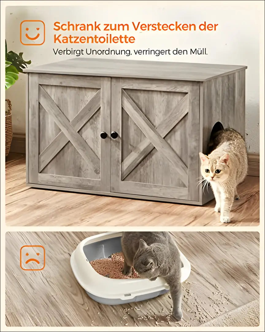 Kačių namelis SM210 - €112 Save 40% 100-200, __label:Pristatymas 5-14 d.d., gyvunai, kates, notouch30 80x53x50cm