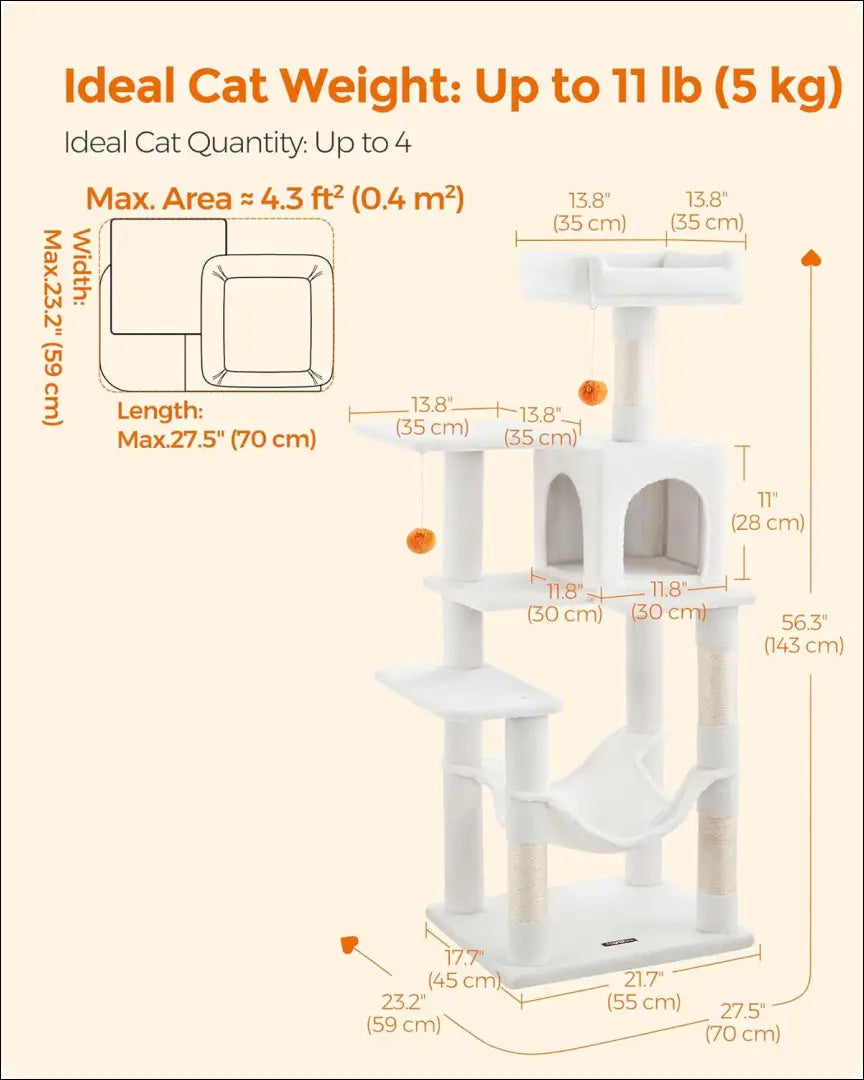 Kačių stovas draskyklė SM014 - €76 Save 40% 50-100, __label:Pristatymas 5-14 d.d., gyvunai, kates, notouch30