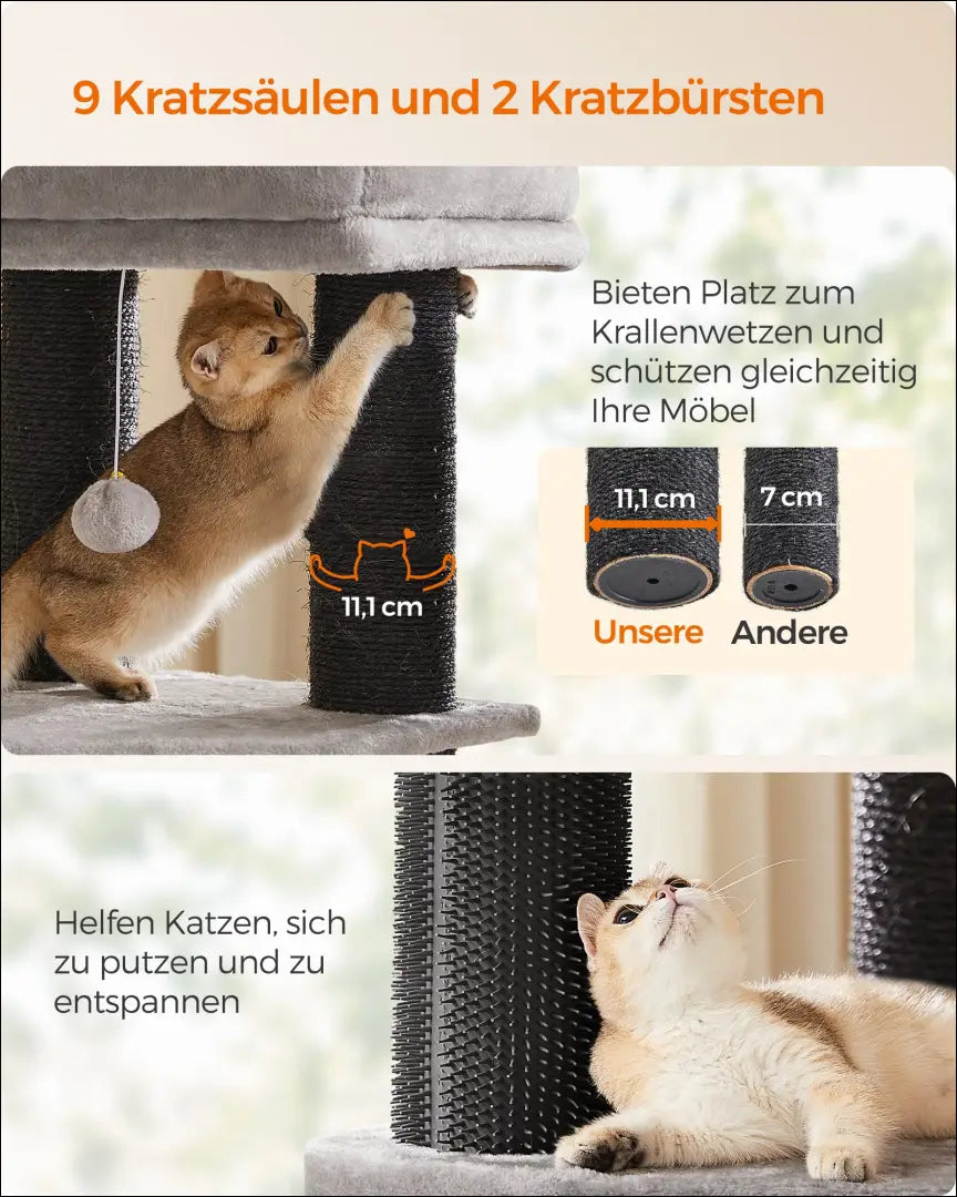 Kačių stovas draskyklė SM016 - €152 Save 40% 100-200, __label:Pristatymas 5-14 d.d., gyvunai, kates, notouch30