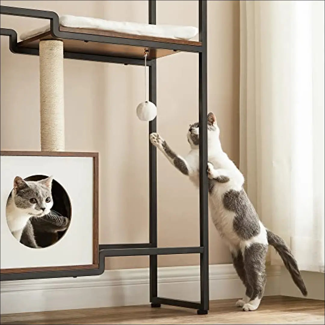 Kačių stovas draskyklė SM062 - €124 Save 40% 100-200, __label:Pristatymas 5-14 d.d., gyvunai, kates, notouch30