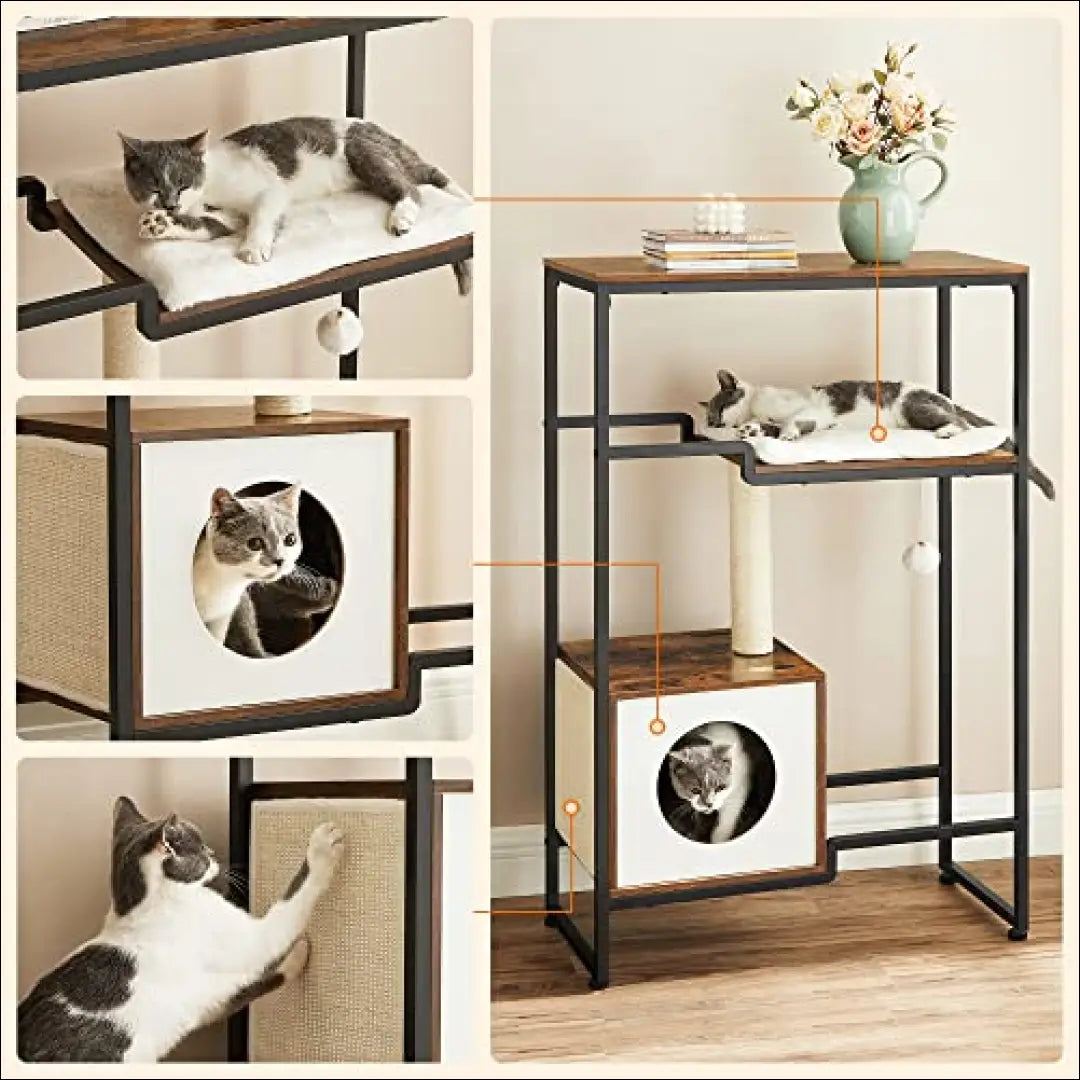 Kačių stovas draskyklė SM062 - €124 Save 40% 100-200, __label:Pristatymas 5-14 d.d., gyvunai, kates, notouch30