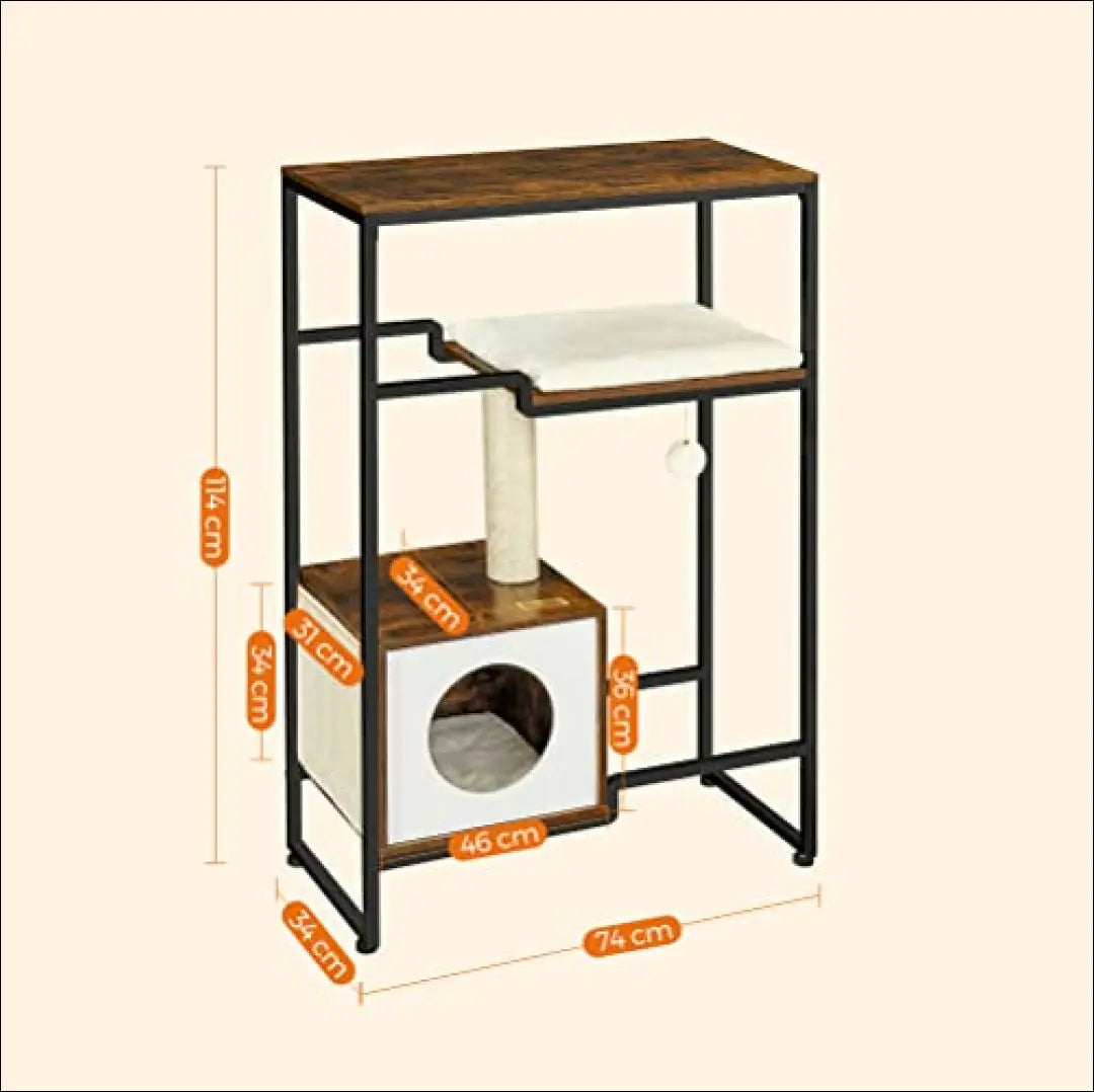 Kačių stovas draskyklė SM062 - €124 Save 40% 100-200, __label:Pristatymas 5-14 d.d., gyvunai, kates, notouch30