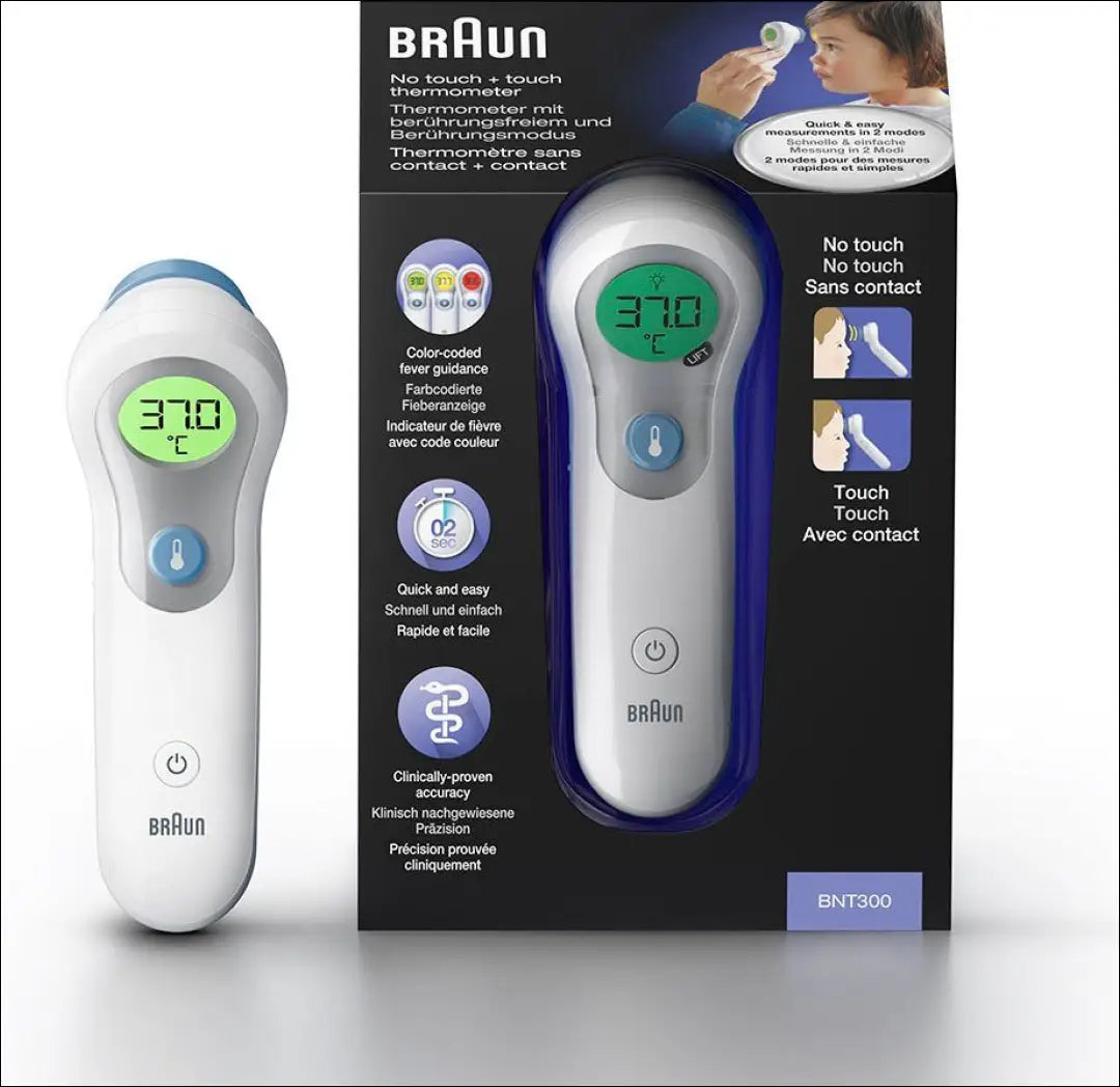Kaktos termometras “Braun” SP380 - €22 Save 50% __label:Pristatymas 1-2 d.d., elektronika, under-25 Forehead & No-Touch
