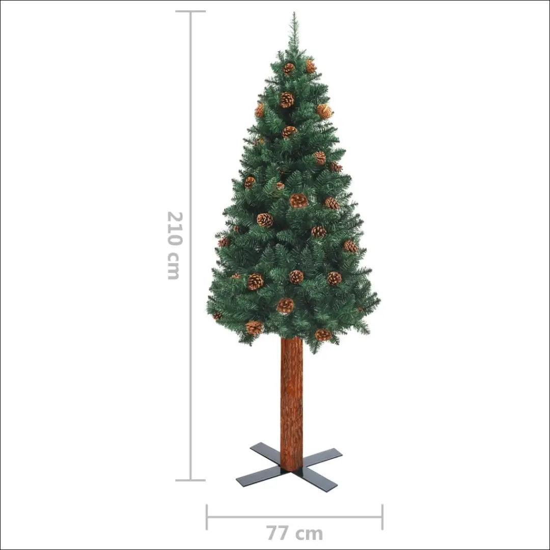 Kalėdinė eglutė (210cm) DI10416 - €39 Save 50% 25-50, __label:Pristatymas 1-2 d.d., color-ruda, color-zalia, kaledos