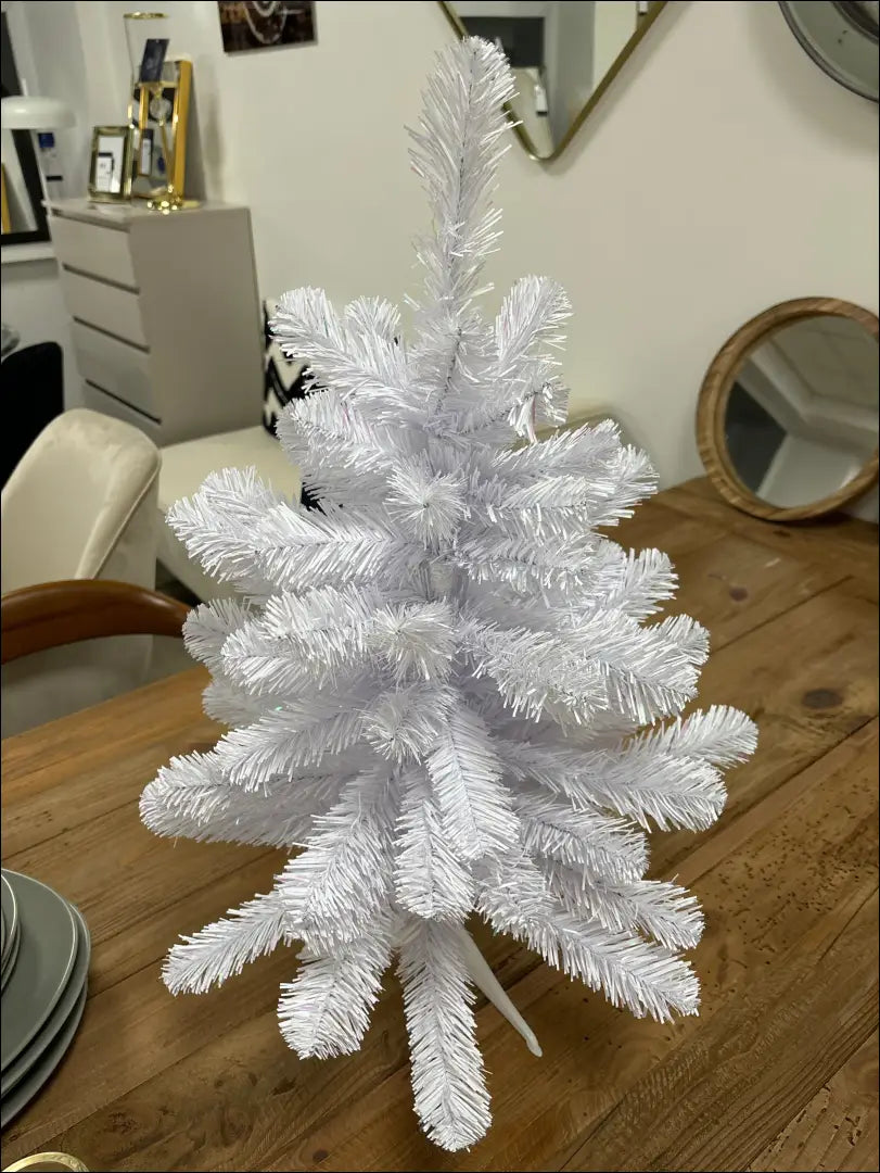 Kalėdinė eglutė (60cm) DI4720 - €25 Save 50% 25-50, __label:Pristatymas 1-2 d.d., color-balta, kaledos,