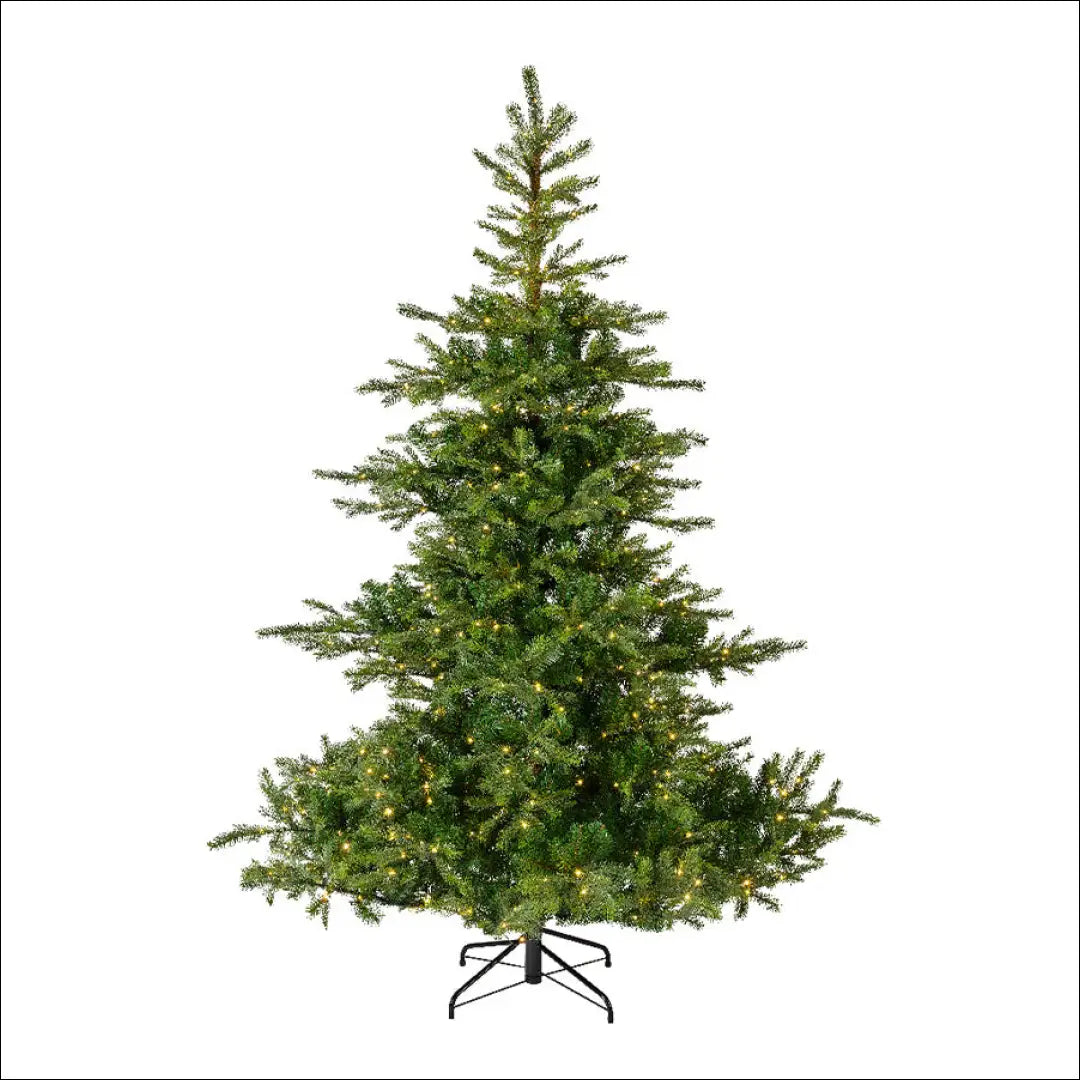 Kalėdinė eglutė su LED lemputėmis (152cm) DI10150 - €99 Save 50% 50-100, __label:Pristatymas 1-2 d.d., color-zalia,