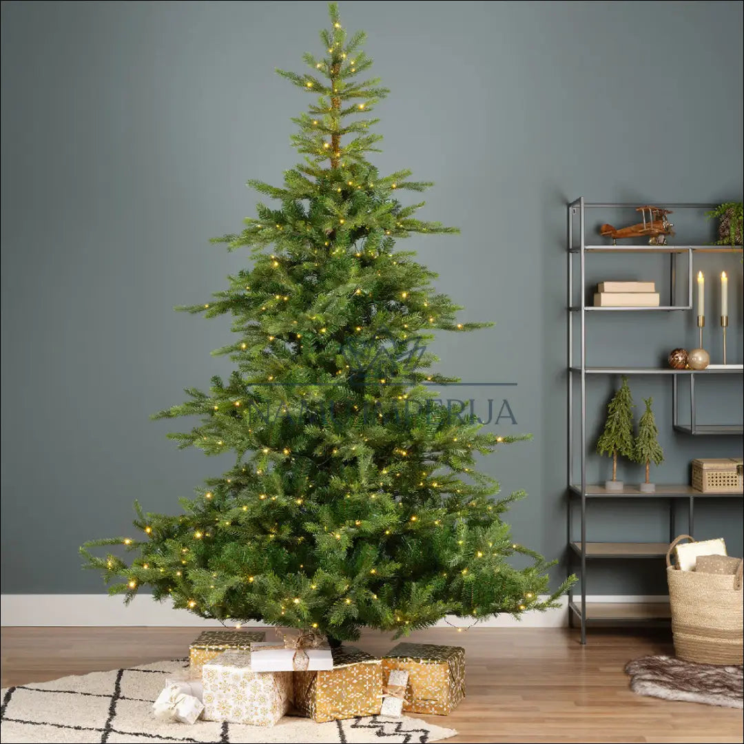 Kalėdinė eglutė su LED lemputėmis (152cm) DI10150 - €99 Save 50% 50-100, __label:Pristatymas 1-2 d.d., color-zalia,