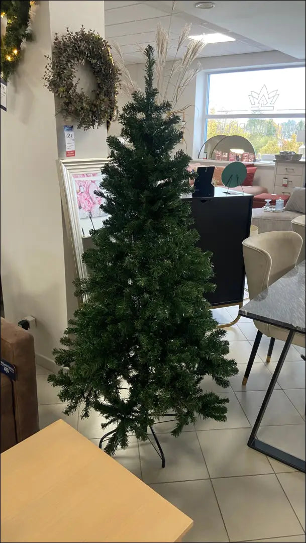 Kalėdinė eglutė su stovu (180cm) DI5038 - €76 Save 50% 50-100, __label:Pristatymas 1-2 d.d., color-zalia, kaledos,