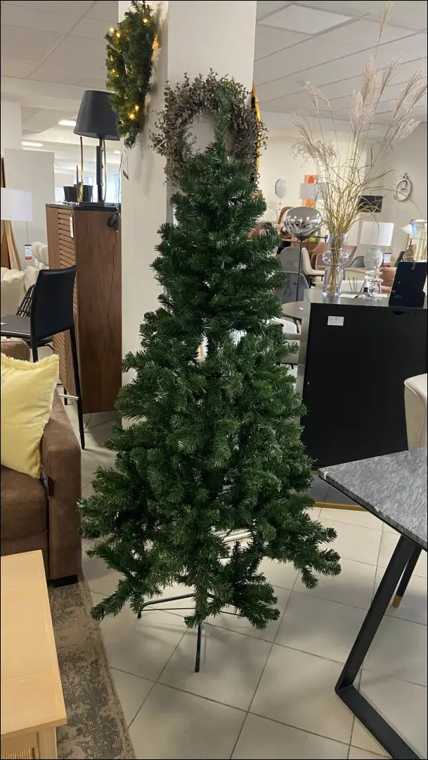 Kalėdinė eglutė su stovu (180cm) DI5038 - €76 Save 50% 50-100, __label:Pristatymas 1-2 d.d., color-zalia, kaledos,