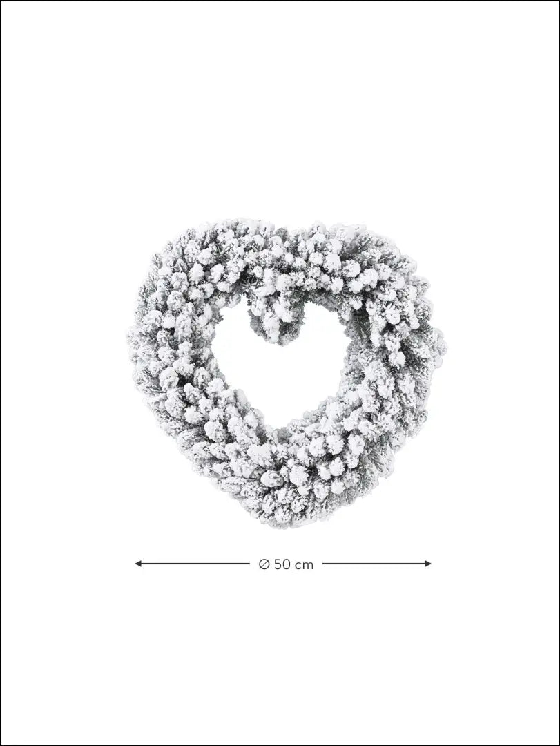 Kalėdinis vainikas DI4960 - €35 Save 50% 25-50, __label:Pristatymas 1-2 d.d., color-balta, color-zalia, kaledos €25