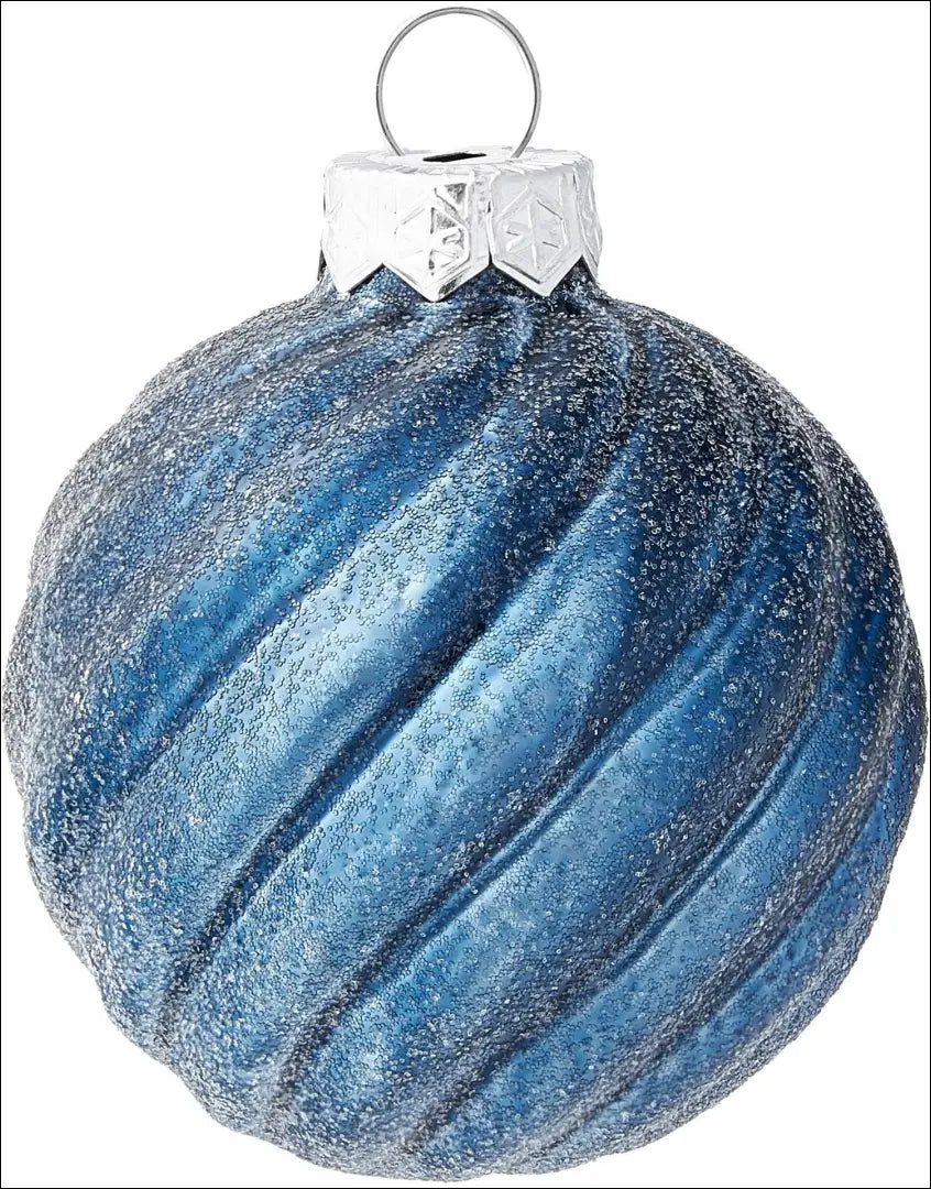 Kalėdinių burbuliukų komplektas (3vnt) DI4845 - €3 Save 60% __label:Pristatymas 1-2 d.d., color-melyna, kaledos,