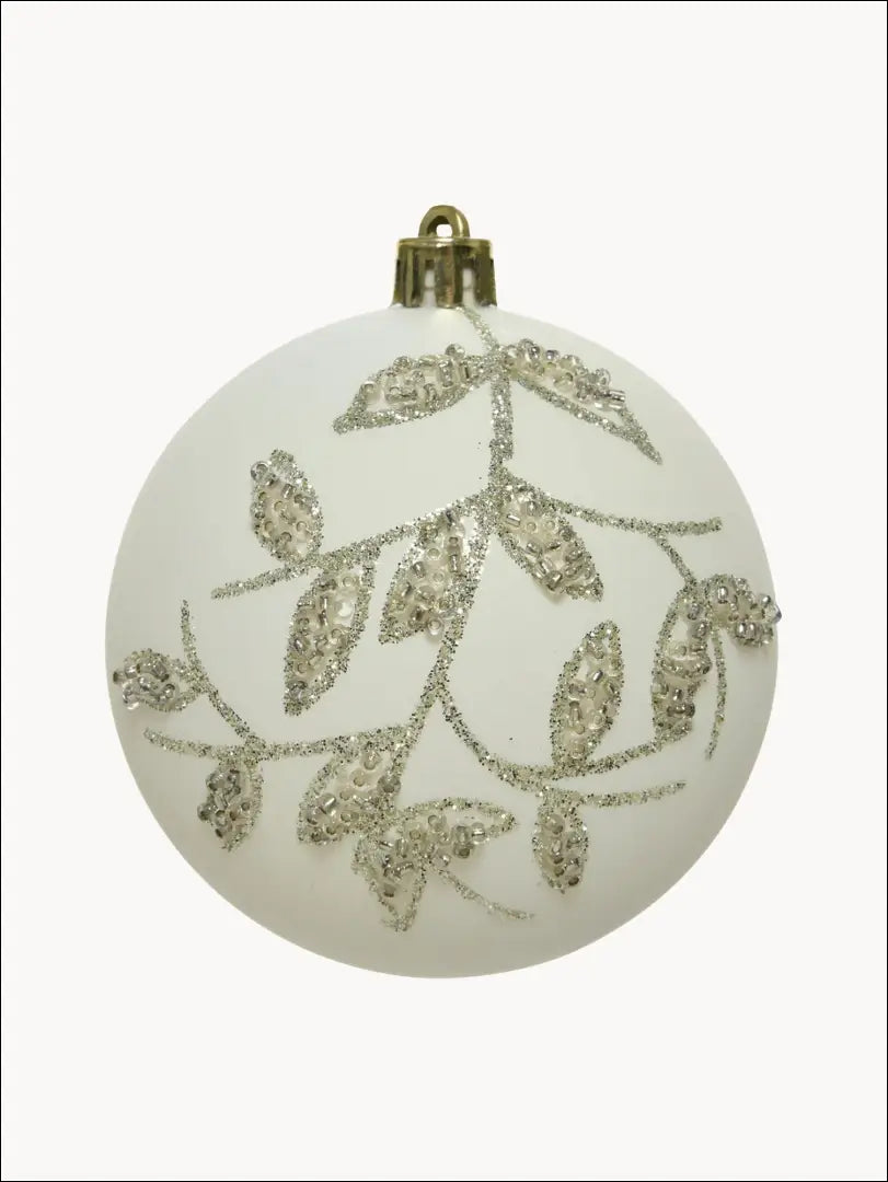 Kalėdinių burbulų komplektas (12vnt) DI4900 - €23 Save 50% __label:Pristatymas 1-2 d.d., color-balta, color-sidabrine,