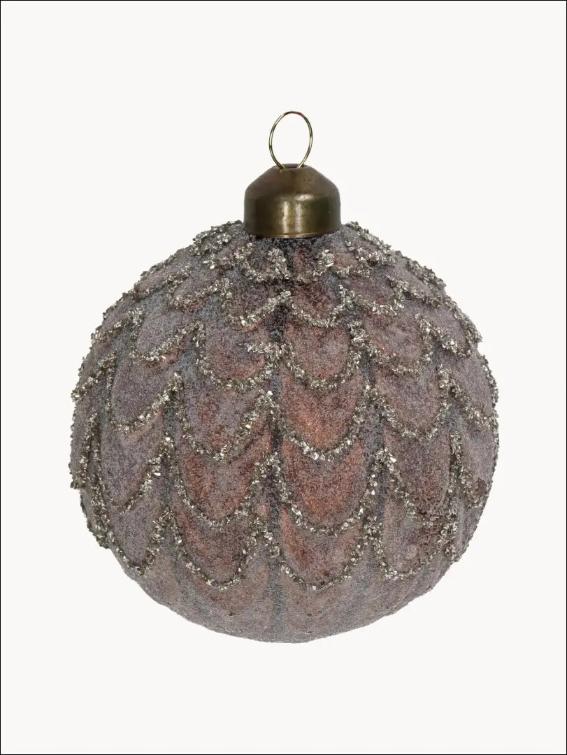 Kalėdinių burbulų komplektas (2vnt) DI4936 - €8 Save 50% __label:Pristatymas 1-2 d.d., color-auksine, color-pilka,