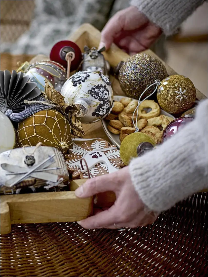 Kalėdinių burbulų komplektas (2vnt) DI4965 - €7 Save 50% __label:Pristatymas 1-2 d.d., color-auksine, color-geltona,