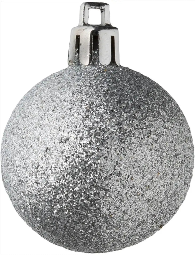 Kalėdinių burbulų komplektas (46vnt) DI4795 - €13 Save 50% __label:Pristatymas 1-2 d.d., color-sidabrine, kaledos,